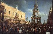 Gabriel Bella Maundy Thursday on the Piazzetta china oil painting reproduction